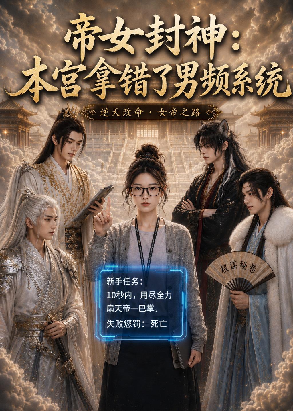 帝女封神：本宫拿错了男频系统（ai漫剧）海报