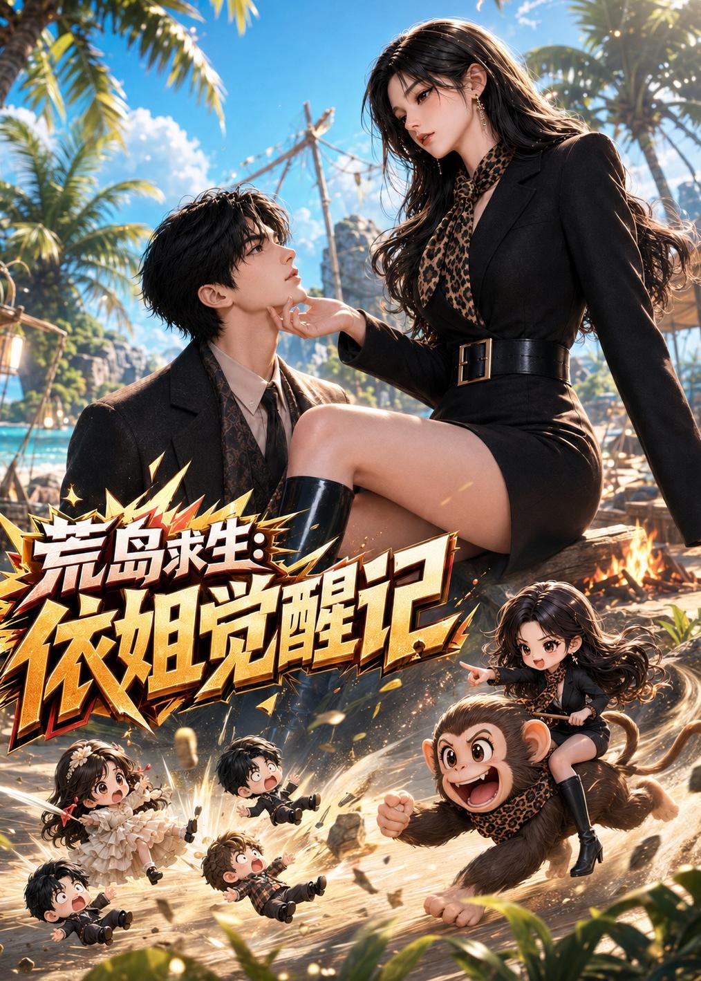 荒岛求生：依姐觉醒记海报