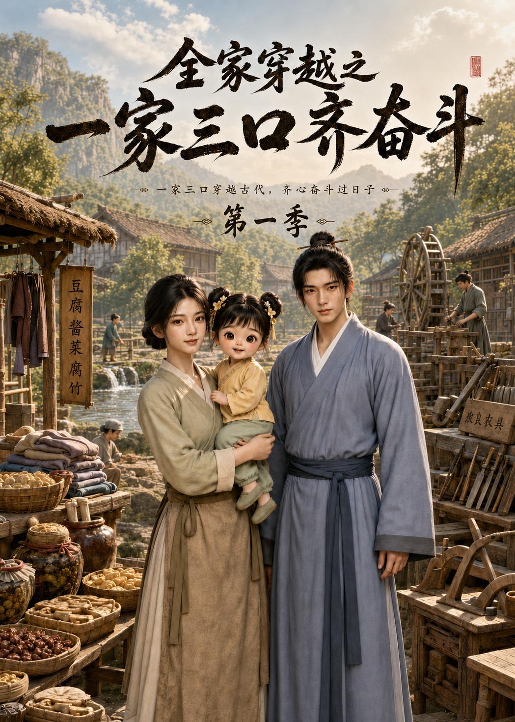 全家穿越之一家三口齐奋斗第一季海报